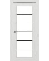 Парма_401АСС.2 молдинг алюм.чёрн. ЭКО-шпон Ясень серебристый