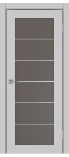 Парма_401АСС.2 молдинг алюм.хром.30  Пепельный (заполнение: Бронза матовое)