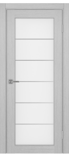 Парма_401АСС.2 молдинг алюм.хром.30  Дуб серый FL (заполнение: Мателюкс)