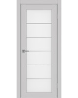 Парма_401АСС.2 молдинг алюм.хром ЭКО-шпон Пепельный