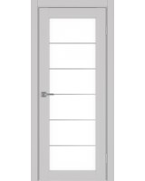 Парма_401АСС.2 молдинг алюм.хром ЭКО-шпон Пепельный