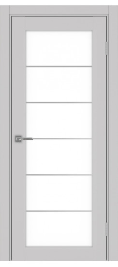 Парма_401АСС.2 молдинг алюм.хром.30  Пепельный (стекло: LACбелый)