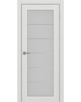 Парма_401АСС.2 молдинг алюм.хром ЭКО-шпон Ясень серебристый