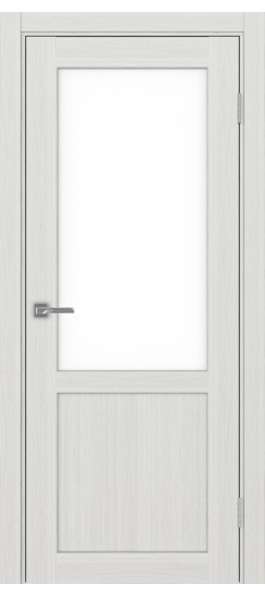 Парма_402.21.30  Ясень серебристый (стекло: LACбелый)