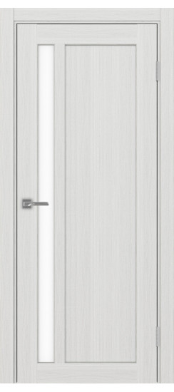 Парма_412.21.60  Ясень серебристый (стекло: LACбелый)