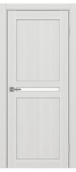 Парма_420.121.30  Ясень серебристый (стекло: LACбелый)