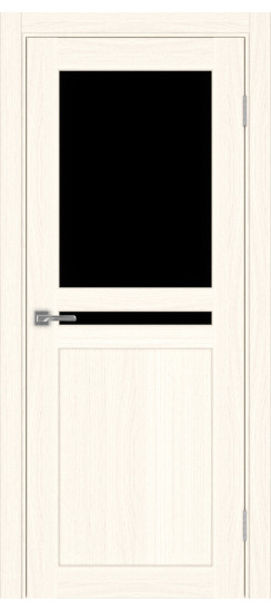 Парма_420.221.30  Ясень светлый (стекло: LACчерный)