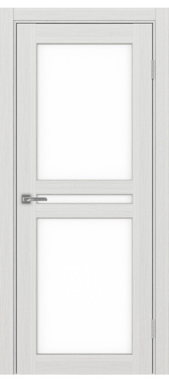 Парма_420.222.30  Ясень серебристый (стекло: LACбелый)