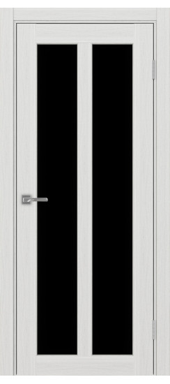 Парма_421.22.60  Ясень серебристый (стекло: LACчерный)