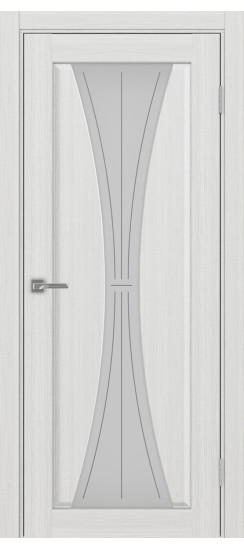 Сицилия_732.121.80  Ясень серебристый (заполнение: Стекло Линии)