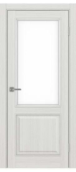 Тоскана_602.21 багет.35  Ясень серебристый (стекло: LACбелый)