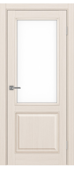 Тоскана_602.21 багет.35  Ясень перламутровый (стекло: LACбелый)