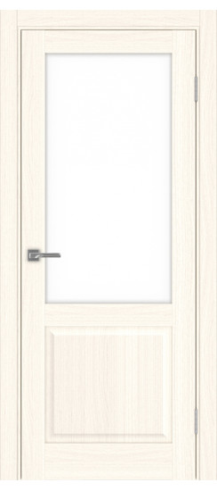 Тоскана_602.21.35  Ясень светлый (стекло: LACбелый)