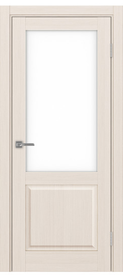 Тоскана_602.21.35  Ясень перламутровый (стекло: LACбелый)