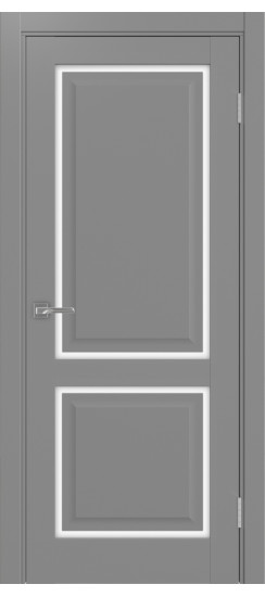 Тоскана_602С.2121.45  Серый (стекло: LACбелый)