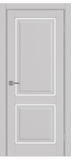 Тоскана_602С.2121.45  Пепельный (стекло: LACбелый)