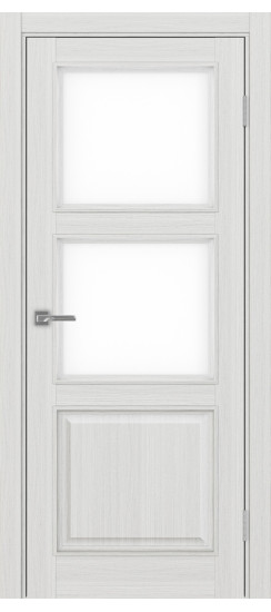 Тоскана_630.221 багет.35  Ясень серебристый (стекло: LACбелый)