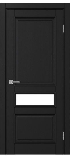 Тоскана_631.121 багет.35  Антрацит (стекло: LACбелый)