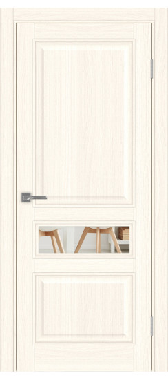 Тоскана_631.121 багет.35  Ясень светлый (стекло: Зеркало/Зеркало)