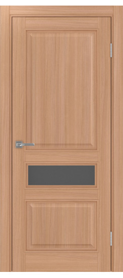 Тоскана_631.121 багет.35  Ясень тёмный (заполнение: Графит матовое)