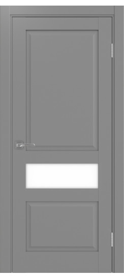 Тоскана_631.121.35  Серый (стекло: LACбелый)