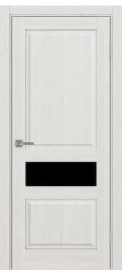 Тоскана_631.121.35  Ясень серебристый (стекло: LACчерный)