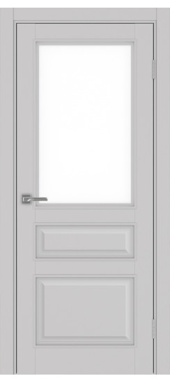 Тоскана_631.211 багет.35  Пепельный (стекло: LACбелый)