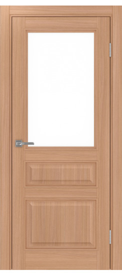 Тоскана_631.211 багет.35  Ясень тёмный (стекло: LACбелый)