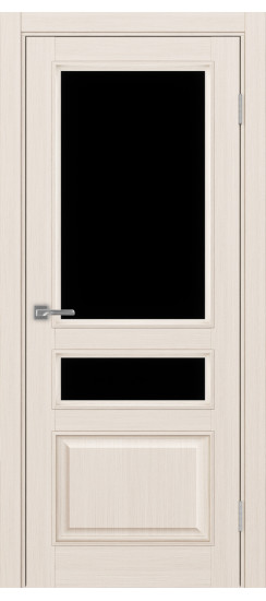 Тоскана_631.221 багет.35  Ясень перламутровый (стекло: LACчерный)