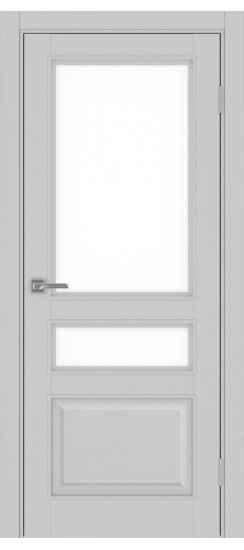 Тоскана_631.221 багет.35  Пепельный (стекло: LACбелый)