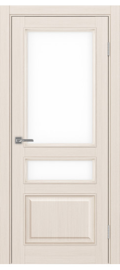 Тоскана_631.221 багет.35  Ясень перламутровый (стекло: LACбелый)