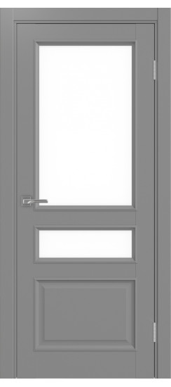 Тоскана_631.221 багет.35  Серый (стекло: LACбелый)