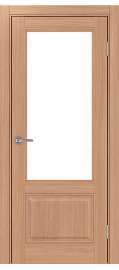 Тоскана_640.21 багет.35  Ясень тёмный (стекло: LACбелый)