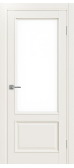 Тоскана_640.21 багет.35  Бежевый (стекло: LACбелый)