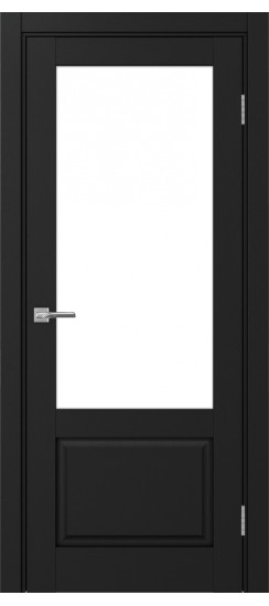 Тоскана_640.21.35  Антрацит (стекло: LACбелый)