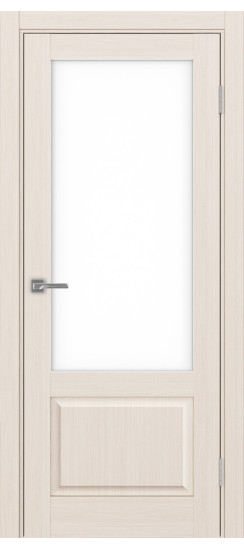 Тоскана_640.21.35  Ясень перламутровый (стекло: LACбелый)