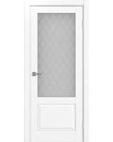 Тоскана_640.21 ЭКО-шпон Белый снежный