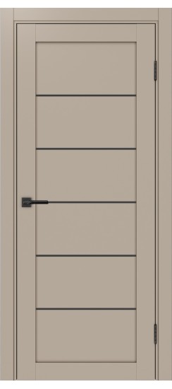 Турин_501AПП.1 молдинг алюм.чёрн.30  Мокко