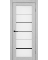 Турин_501АСС.2 молдинг алюм.чёрн. ЭКО-шпон Дуб серый FL