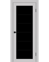 Турин_501АСС.2 молдинг алюм.чёрн. ЭКО-шпон Пепельный
