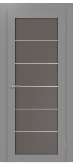 Турин_501АСС.2 молдинг алюм.хром.30  Серый (заполнение: Бронза матовое)