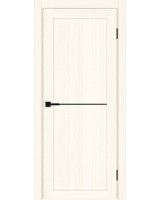 Турин_502АПП.11 молдинг алюм.чёрн. ЭКО-шпон Ясень светлый