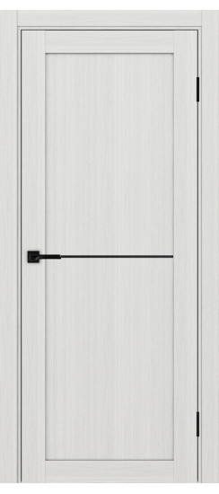 Турин_502АПП.11 молдинг алюм.чёрн.35  Ясень серебристый