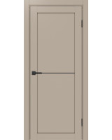 Турин_502АПП.11 молдинг алюм.чёрн. ЭКО-шпон Мокко