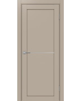 Турин_502АПП.11 молдинг алюм.хром ЭКО-шпон Мокко