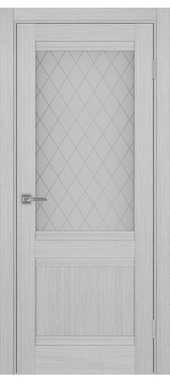 Турин_502U.21.30  Дуб серый FL (заполнение: Кристалл б.цв)