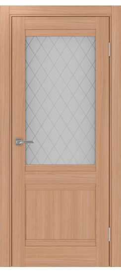 Турин_502U.21.30  Ясень тёмный (заполнение: Кристалл б.цв)