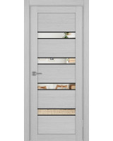 Турин_505AПC.12 молдинг алюм.чёрн. ЭКО-шпон Дуб серый FL