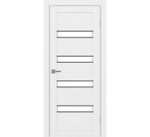 Турин_505AПC.12 молдинг алюм.чёрн. ЭКО-шпон Белый лёд