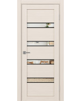 Турин_505AПC.12 молдинг алюм.чёрн. ЭКО-шпон Ясень перламутровый